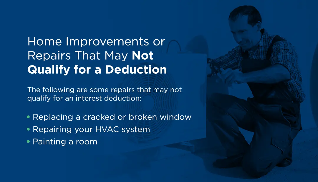Home-Improvements-or-Repairs-That-May-Not-Qualify-for-Deduction