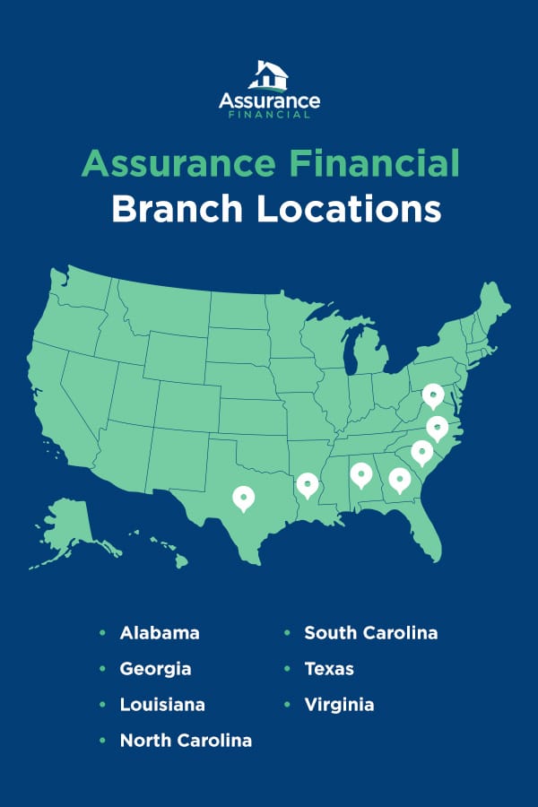 Assurance Financial branch locations