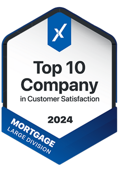 Experience 2025 Top 10 Company Badge