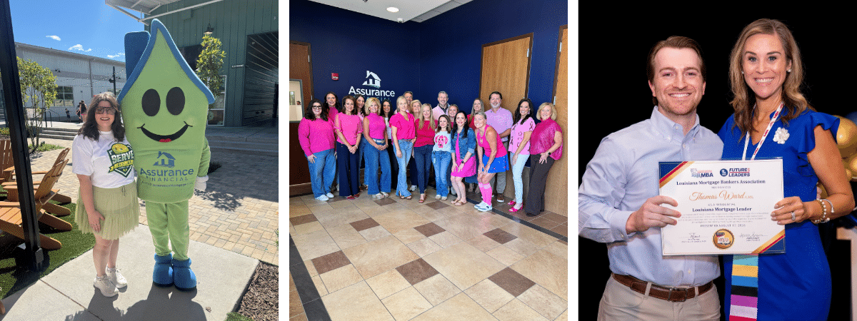 Assurance Financial employees highlighting the company culture
